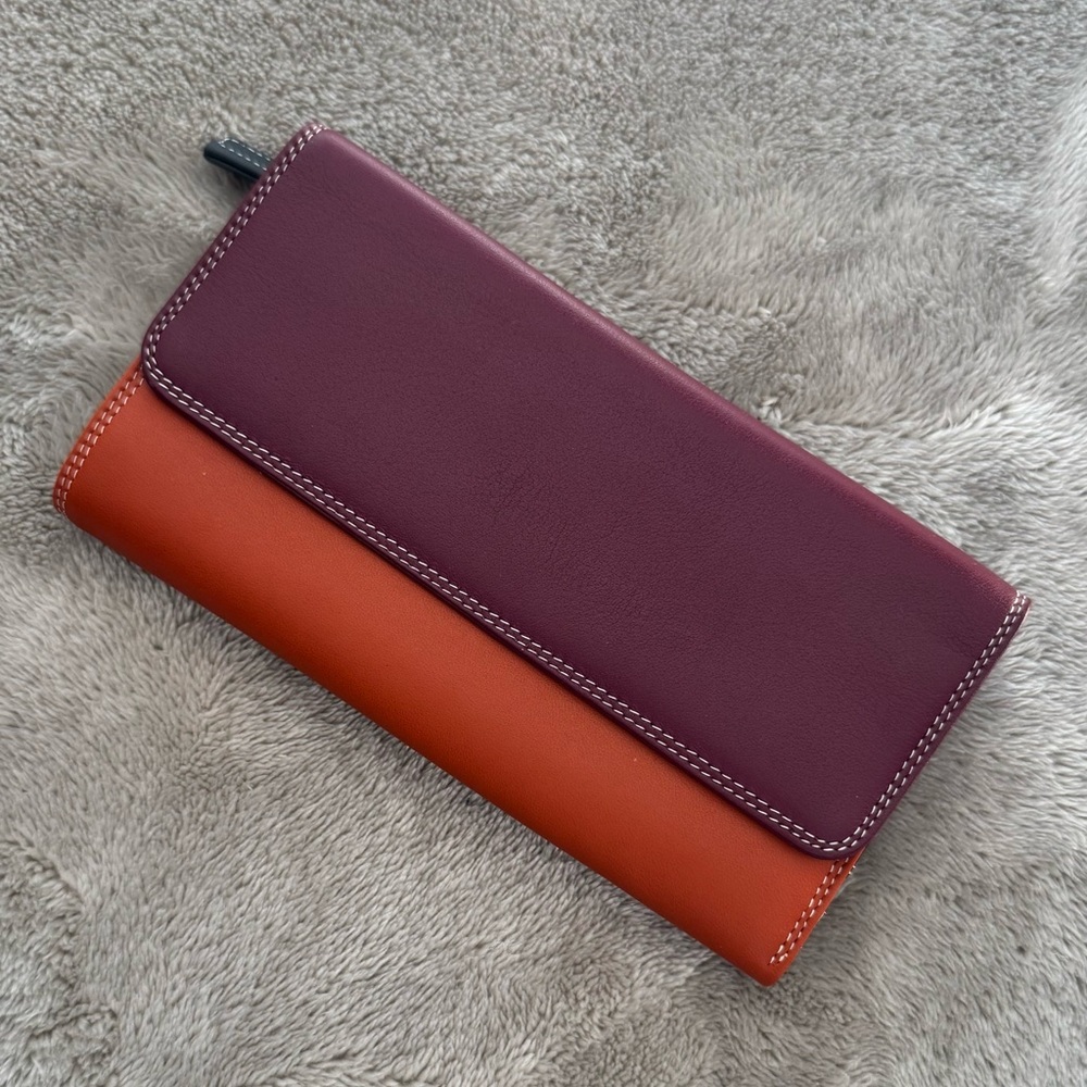 Mywalit Two-Tone Tri-fold Pompeii Wallet